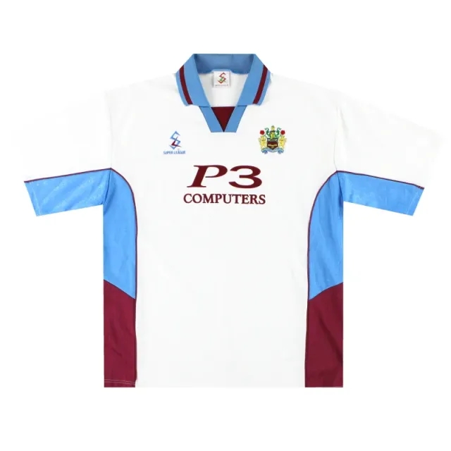 1999-00 Burnley Super League Away Shirt *As New* XL - Burnley / As New / XL