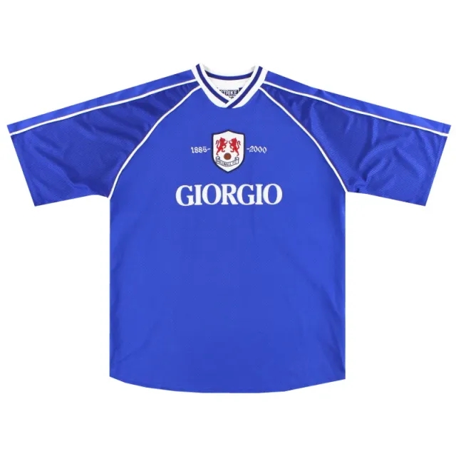 2000-01 Millwall 115th Anniversary Shirt *Mint* M - Millwall / Mint / Medium