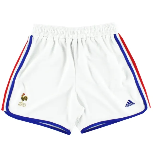 2000-02 France adidas Away Shorts M - France / Excellent / Medium