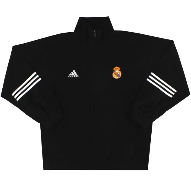 2001-02 Real Madrid adidas Track Jacket L - Real Madrid / Excellent / Large