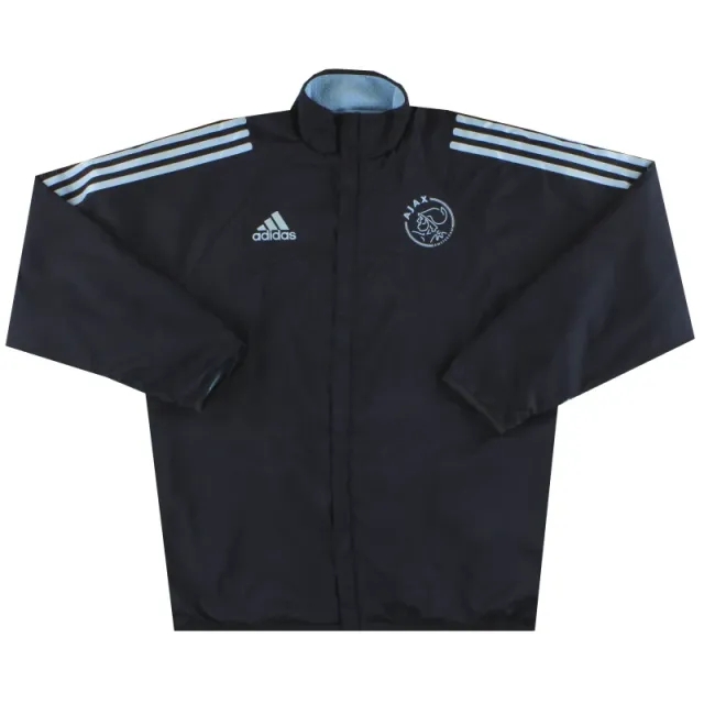 2002-03 Ajax adidas Reversable Jacket/Fleece S - Ajax / Excellent / Small