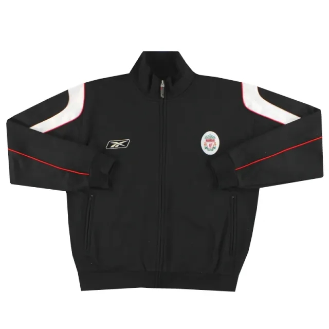 2003-05 Liverpool Reebok Track Top L - Liverpool / Excellent / Large