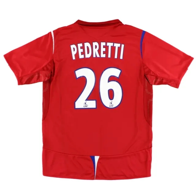 2005-06 Lyon Umbro Away Shirt Pedretti #26 *w/tags* L - Lyon / w/tags / Large