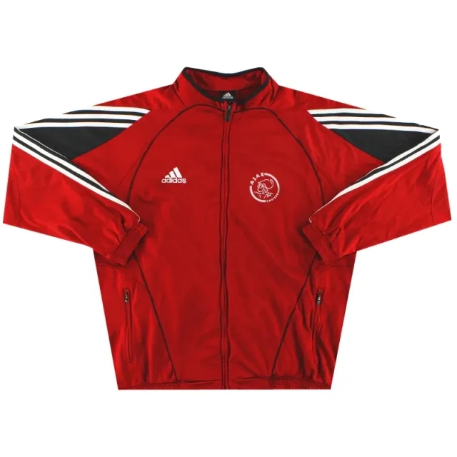 2006-07 Ajax adidas Track Jacket L - Ajax / Excellent / Large