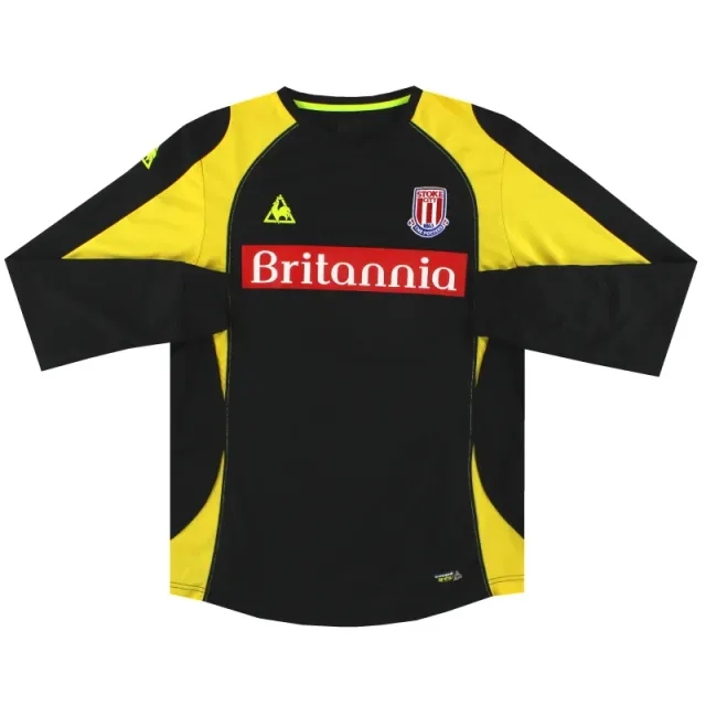 2008-09 Stoke City Le Coq Sportif Goalkeeper Shirt L - Stoke City / Excellent / Large