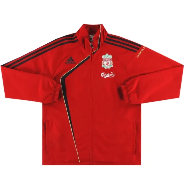 2009-10 Liverpool adidas Track Jacket M - Liverpool / Excellent / Medium