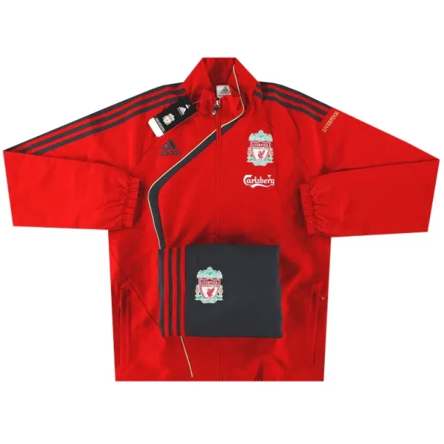 2009-10 Liverpool adidas Tracksuit *BNIB* M - Liverpool / BNIB / Medium
