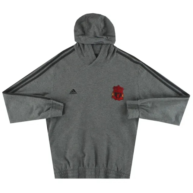 2010-11 Liverpool adidas Hoodie L - Liverpool / Excellent / Large