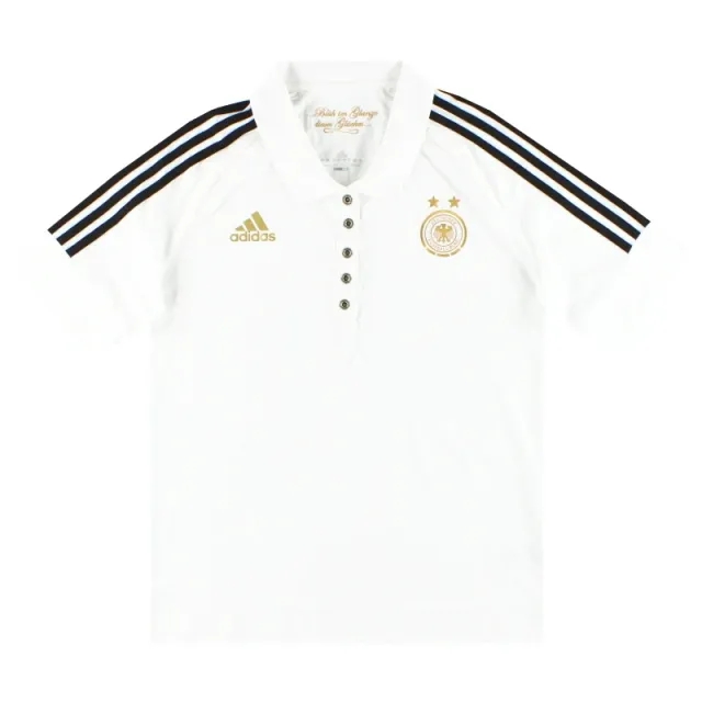 2011-12 Germany adidas Women's Polo Shirt L - Germany / Excellent / Large