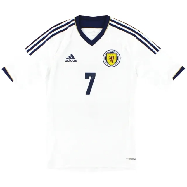 2012-14 Scotland adidas Formotion Player Issue Away Shirt *As New* - Scotland / Small / 4
