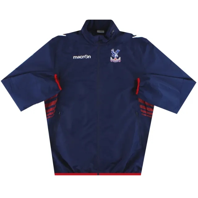 2014-15 Crystal Palace Macron Hooded Rain Jacket XXXL - Crystal Palace / Excellent / XXXL