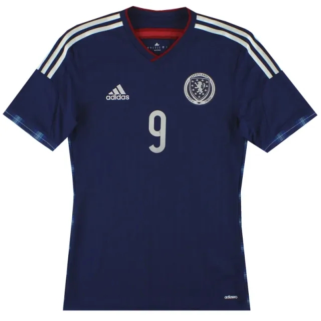 2014-15 Scotland adidas adizero Player Issue Home Shirt *As New* - Scotland / Small / 14