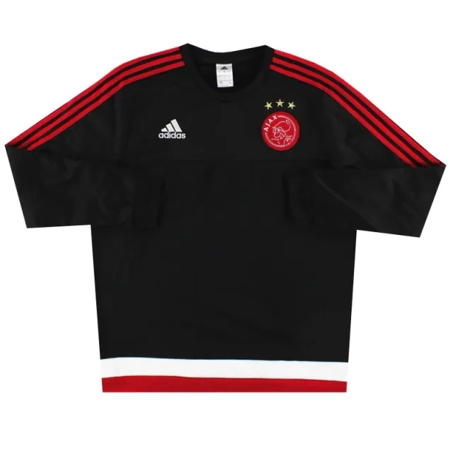 2015-16 Ajax adidas Training Sweatshirt L - Ajax / Excellent / Large