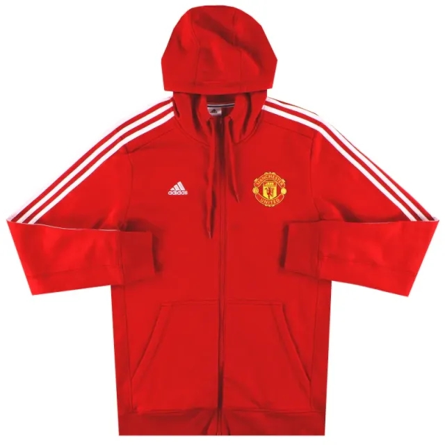 2015-16 Manchester United adidas Full Zip Jacket M - Manchester United / Very good / Medium