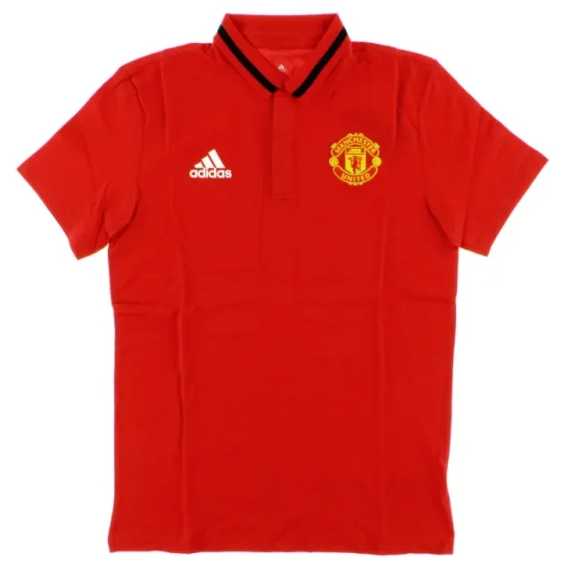 2016-17 Manchester United adidas Anthem Polo T-shirt *BNIB* - Manchester United / BNIB / Small