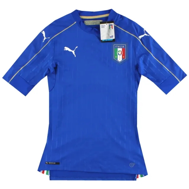 2016-17 Italy Player Issue Authentic Home Shirt *w/tags* M - Italy / w/tags / Medium