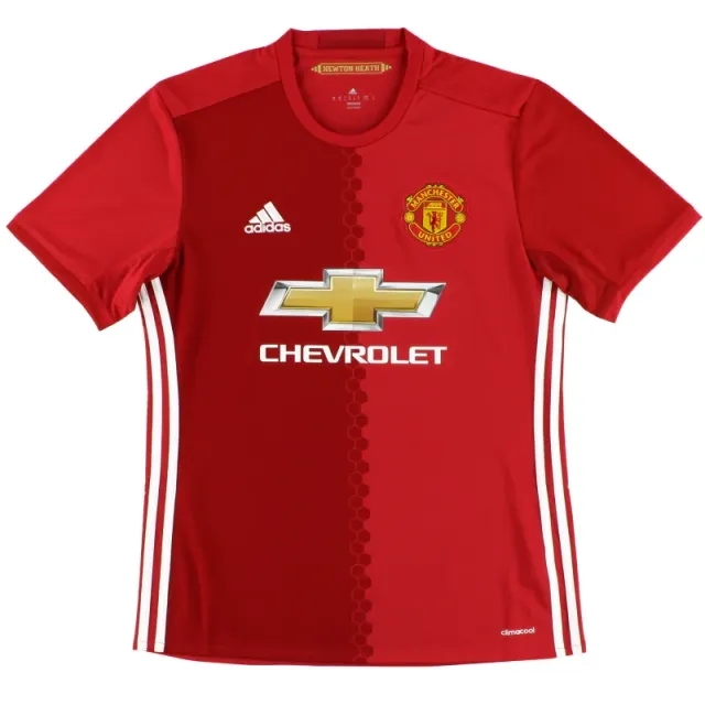 2016-17 Manchester United adidas Home Shirt XL - Manchester United / Excellent / XL