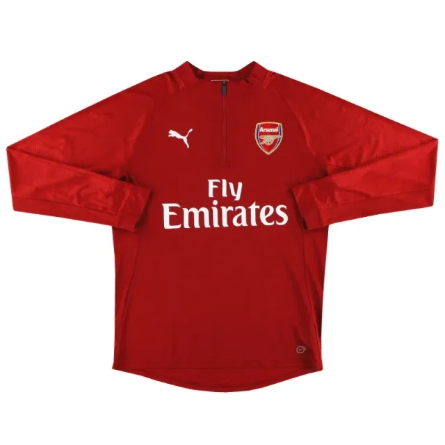2017-18 Arsenal Puma 1/4 Zip Training Top M - Arsenal / Excellent / Medium