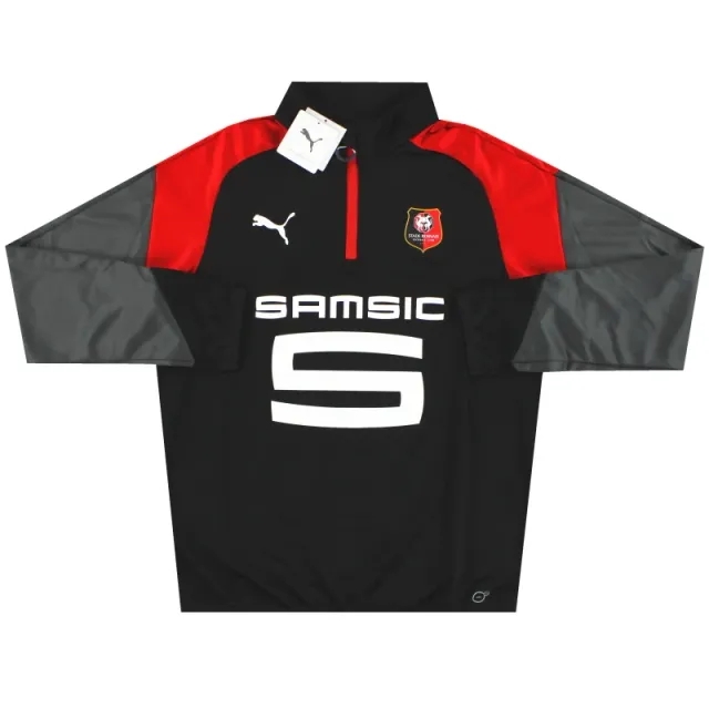 2017-18 Stade Rennais Puma 1/4 Zip Training Top *BNIB* - Other French Clubs / BNIB / Small