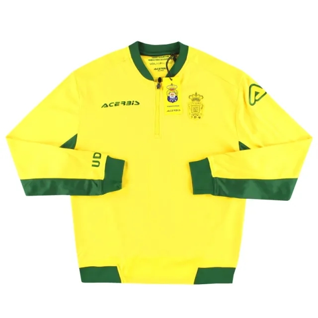 2018-19 Las Palmas Acerbis 1/4 Zip Sweatshirt *BNIB* - Other Spanish Clubs / BNIB / Medium