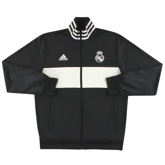2018-19 Real Madrid adidas 3-Stripe Track Jacket L - Real Madrid / Excellent / Large