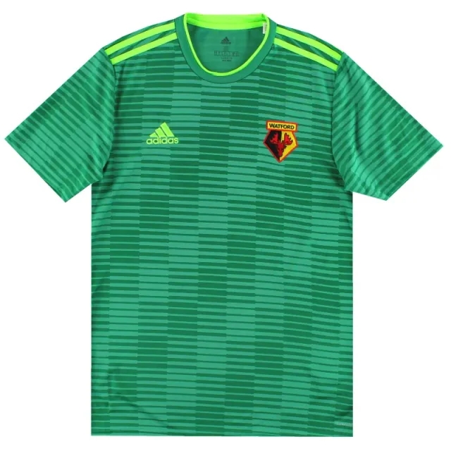 2018-19 Watford adidas Away Shirt #12 S - Watford / Excellent / Small