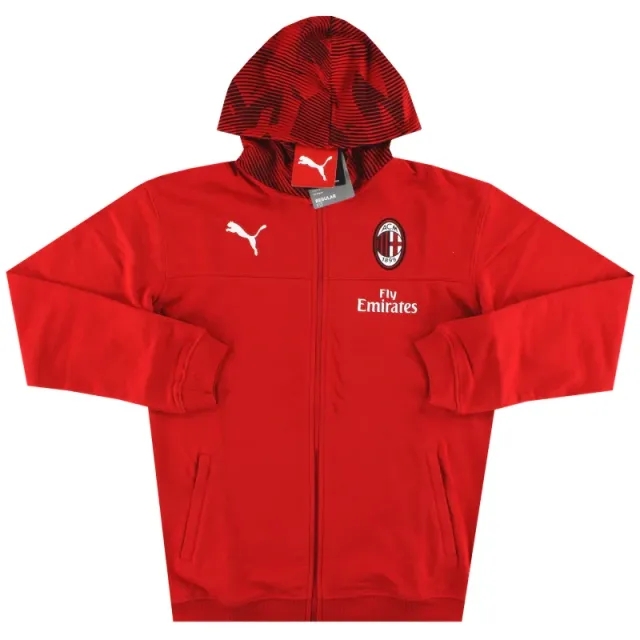 2019-20 AC Milan Puma Full Zip Hoodie *BNIB* XL.Boys - AC Milan / BNIB / Youth