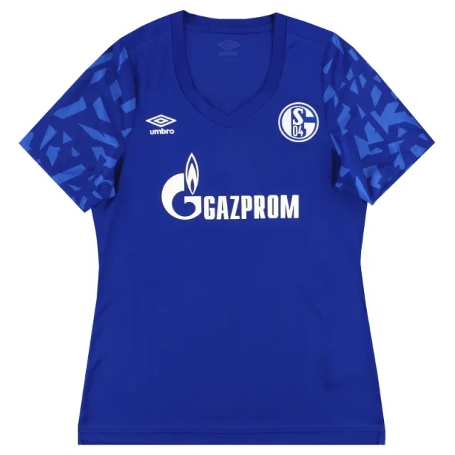 2019-20 Schalke Umbro Home Shirt *As New* Womens 14 - Schalke / As New / Large
