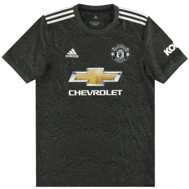 2020-21 Manchester United adidas Away Shirt L - Manchester United / Excellent / Large