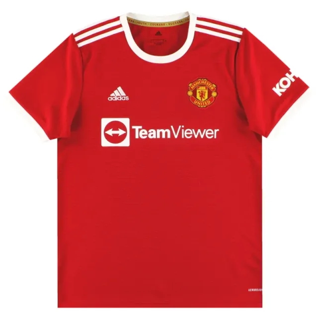2021-22 Manchester United adidas Home Shirt XXL - Manchester United / Very good / XXL