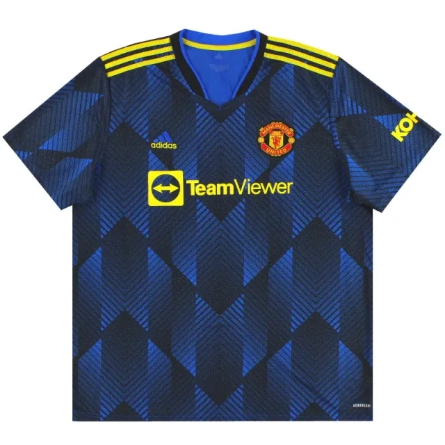 2021-22 Manchester United adidas Third Shirt *Mint* S - Manchester United / Mint / Small