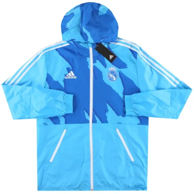2021-22 Real Madrid adidas Windbreaker *BNIB* - Real Madrid / BNIB / Medium