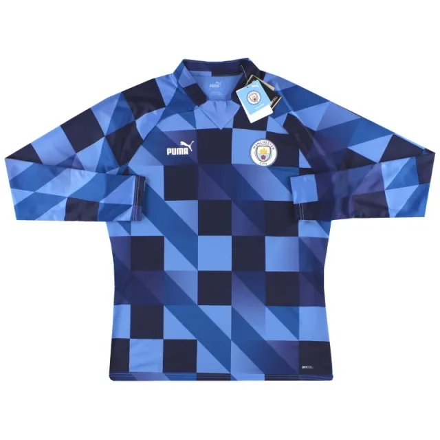 2022-23 Manchester City Puma Pre-Match Sweat Top *w/tags* - Manchester City / w/tags / Small