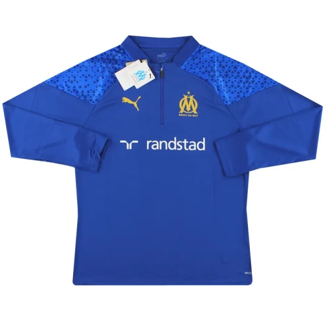 2023-24 Marseille Puma 1/4 Zip Training Top *BNIB* - Olympique Marseille / BNIB / Medium