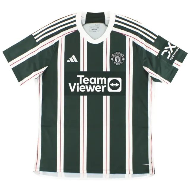 2023-24 Manchester United adidas Away Shirt L - Manchester United / Excellent / Large