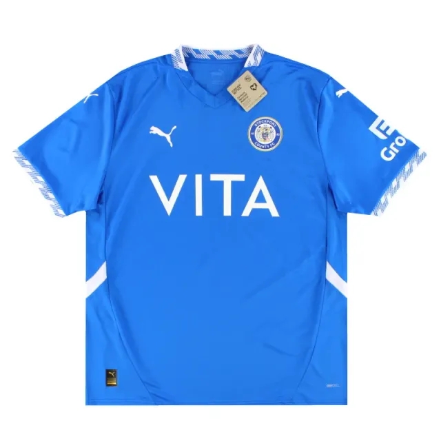 2024-25 Stockport County Puma Home Shirt *w/tags* - Stockport County / w/tags / XXL