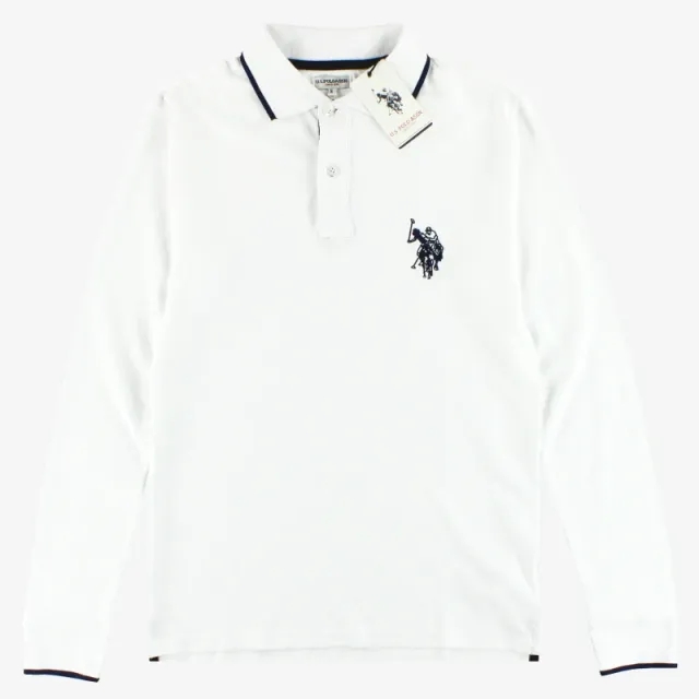 U.S. POLO ASSN. Men´s Polo Long Sleeve Shirt  *BNIB* - BNIB / Small