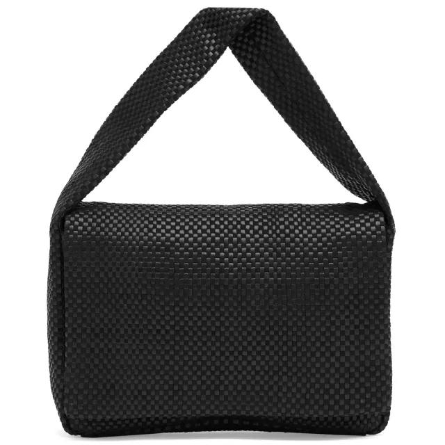 ST. Agni Women's Lattice Everyday Satchel Black