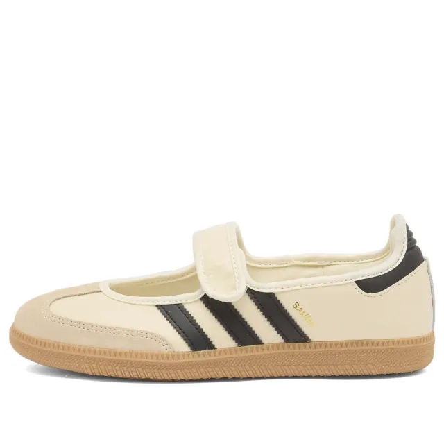 Adidas Women's Samba Jane Sneaker Cream White/Gum/Core Black