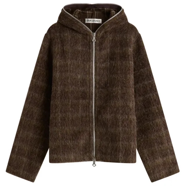 Our Legacy Women's Full Zip Hoodie Dorf Check