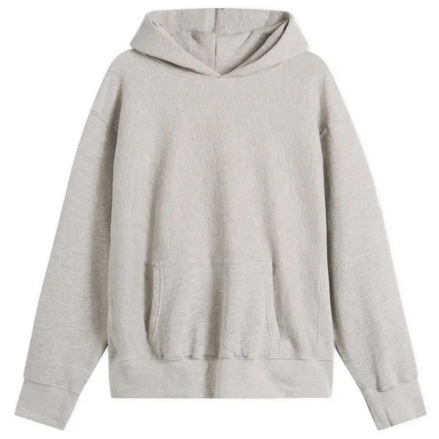Les Tien Men's Heavyweight Hoodie Heather Grey