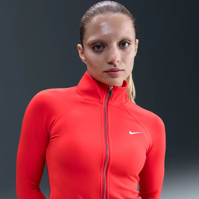 Nike Sportswear Women's Jacket - Red - Polyester/Elastane