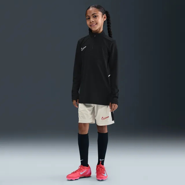 Nike Academy Older Kids' Dri-FIT 18cm (approx.) Football Shorts - White - Polyester