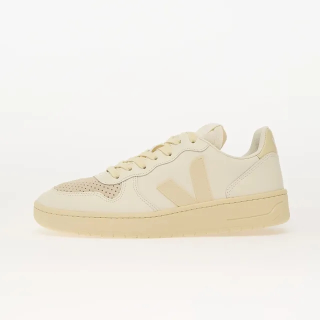 Sneakers Veja V-10 Leather Pure_Calcaire Eur 41