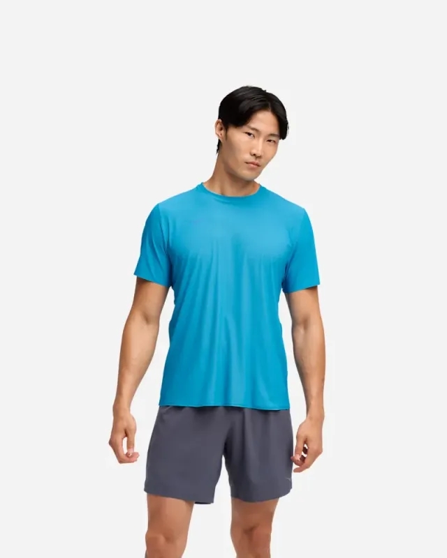 Hoka Men's Airolite Short Sleeve 2.0 In Hoka Blue