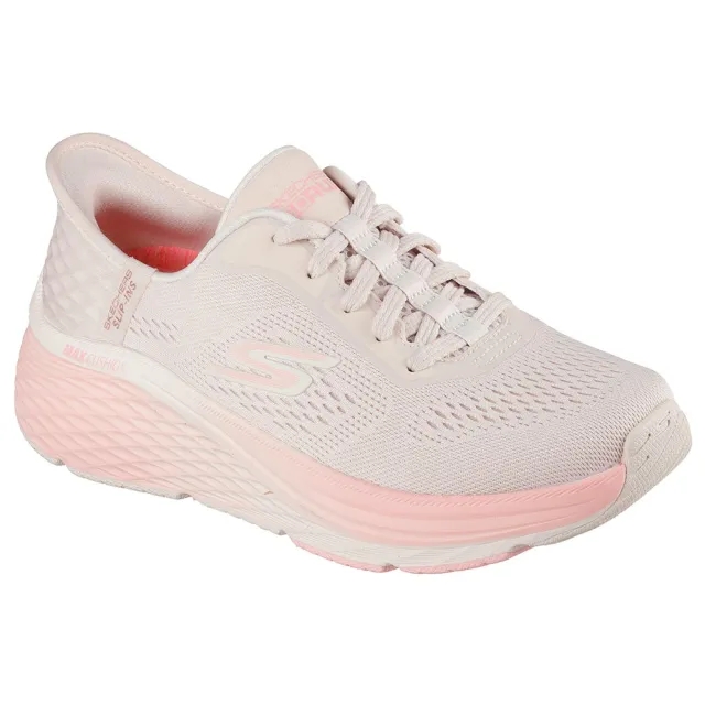 Skechers Women's Slip-ins: Max Cushioning Elite 2.0 Sneaker in Natural/Pink