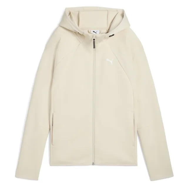 PUMA Evostripe Full-Zip Hoodie Women, Alpine Snow, size Large