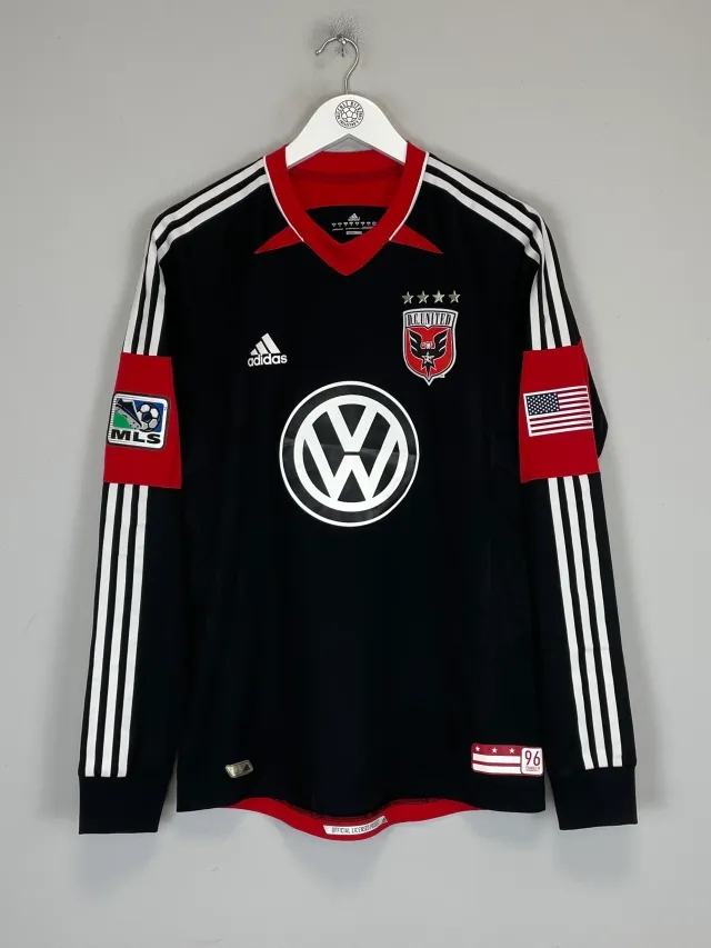 2012/13 DC UNITED L/S *PLAYER ISSUE* HOME SHIRT (M) ADIDAS | Cult Kits