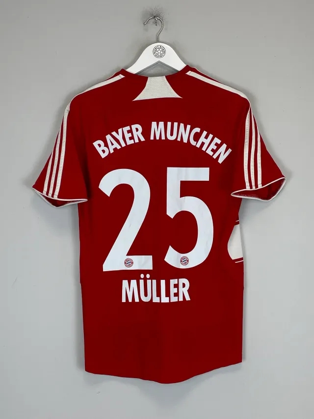 2007/09 BAYERN MUNICH MULLER #25 HOME SHIRT (S) ADIDAS | Cult Kits