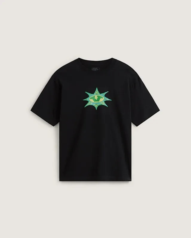 Vans - Star Checker T-Shirt, Man, Black